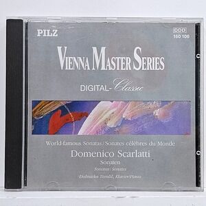Domenico Scarlatti Sonatas CD Dubravka Tomsic Vienna Master Series PILZ‎ 160 106